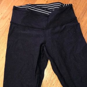 Lululemon reversible cropped leggings